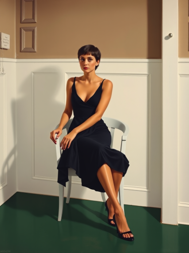 The Glamorous Woman in Edward Hopper's Painting