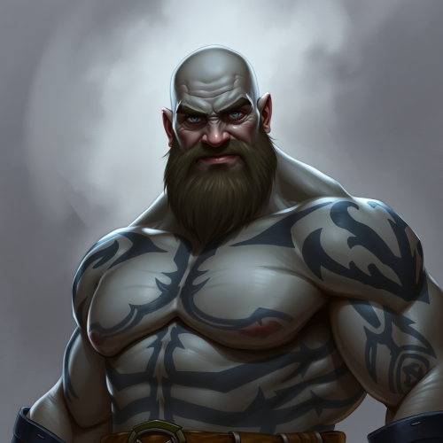 The Happy Bald Barbarian: A Dungeons & Dragons Concept