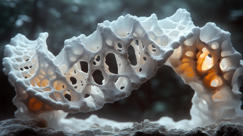 The Intricate, Graceful Double Helix DNA Structure