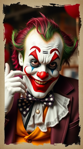 The Joker and It the Clown Together