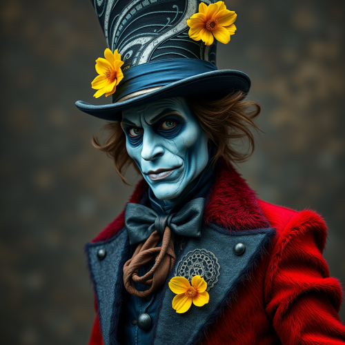 The Mad Hatter in Steam Punk Attire