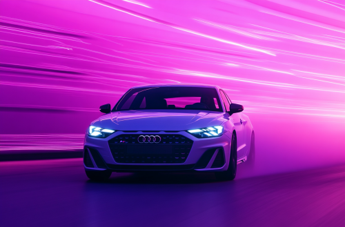 The Modern 2020 Audi A1 in Cinematic Setting