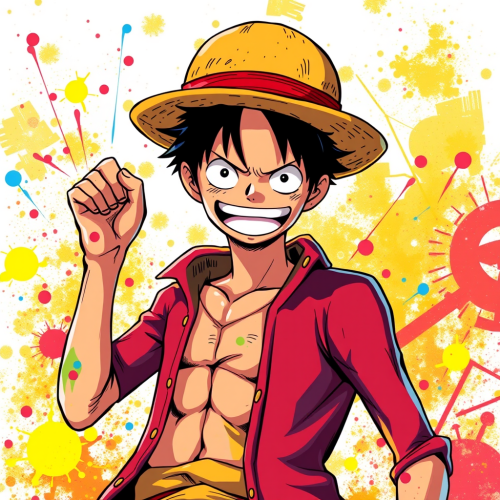 The Perfectly Designed Luffy from One Piece