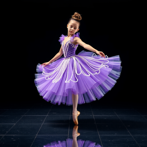 The Purple Dress: Vigorous Ballet Performance