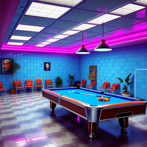 The Retro 80s Swimming Pool