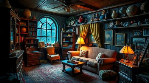 The Room Filled with Hidden Disney Objects