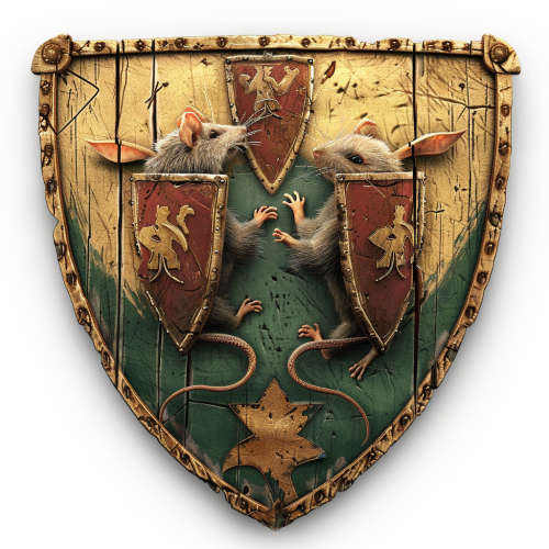 The Royal Kingdom's Rat Seal on Shield