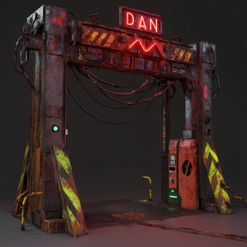 The Rusty and Decorated Event Gate
