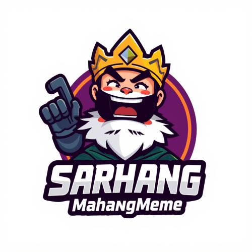 The SarhangMeme Telegram Channel Game Characters Logo
