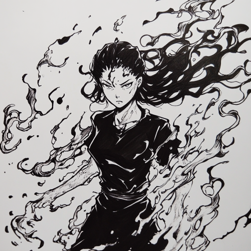 The Scary Phoenix Woman with Flame Powers