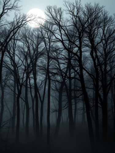 The Shadows of Scary Trees and Monsters