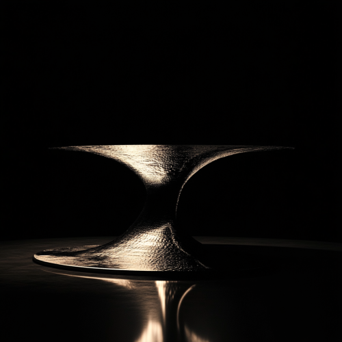 The Shiny Metallic Object on a Pedestal