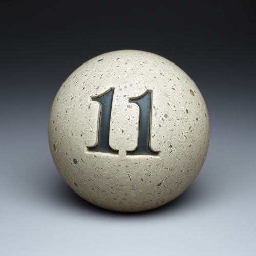 The Stone Ball Engraved with Number 11