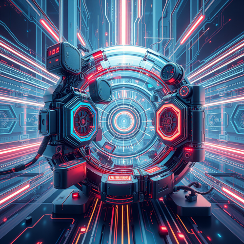 The Surreal 3D Rendered Tech Abstract