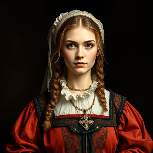 The Wealthy Medieval Tavern Manager Portrait