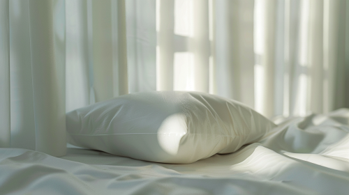 White Pillow in Room