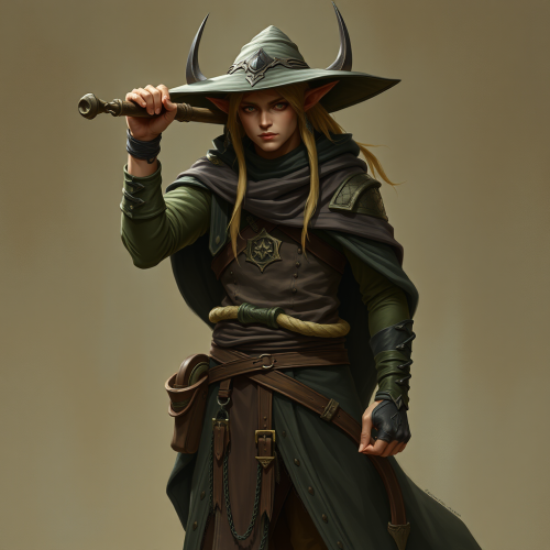 The Wood-Elf Warlock Man