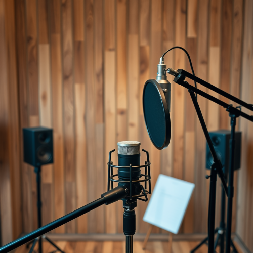 The Wooden Recording Studio Background