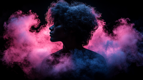 YouTube thumbnail with chill music and cinematic feel