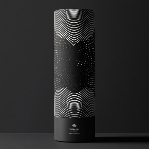 Water ripples and Aboriginal art on packaging design