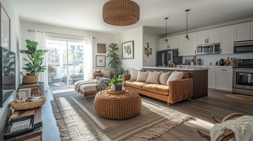 Well-Organized Small Apartment with Clever storage Solutions