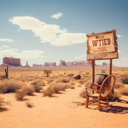 Wild West desert decor