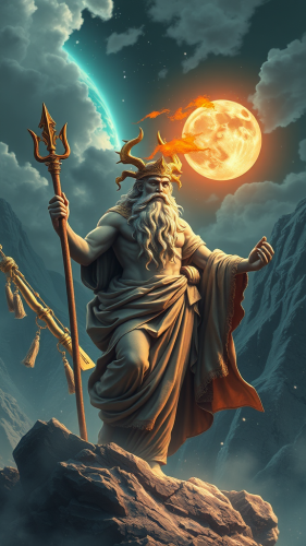 Zeus Wallpaper with Detailed Design