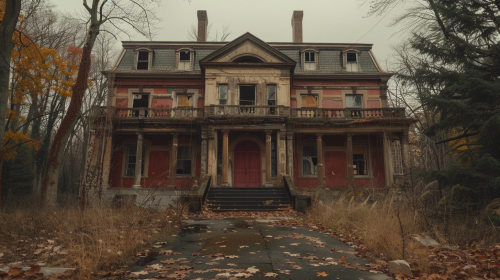 Haunting Abandoned Mansion Ephemeral Nature Haunting Abandoned Mansion Ephemeral Nature