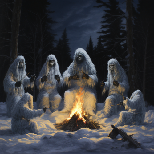 Abominable Snowman Reapers Outfits Fire