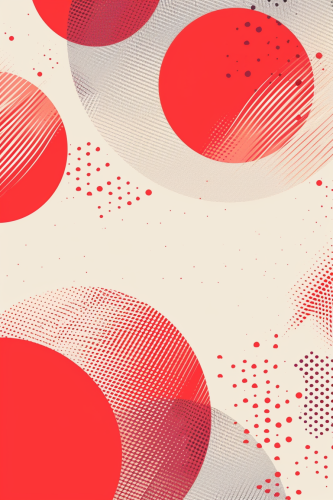 Colorful Minimalistic Pattern Background