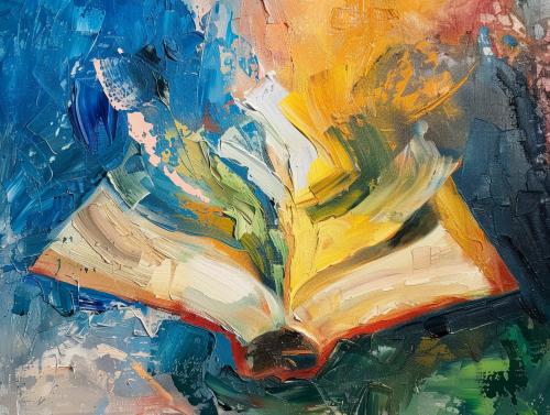 Abstract Liberty Holly Bible Oil