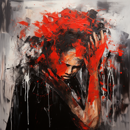 Bold abstract painting brush strokes Bold abstract painting brush strokes