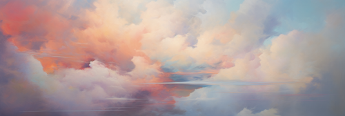 Cloud Abstract Painting Art Cloud Abstract Painting Art