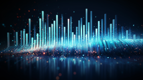 Data Analytics with AI on Abstract Banner