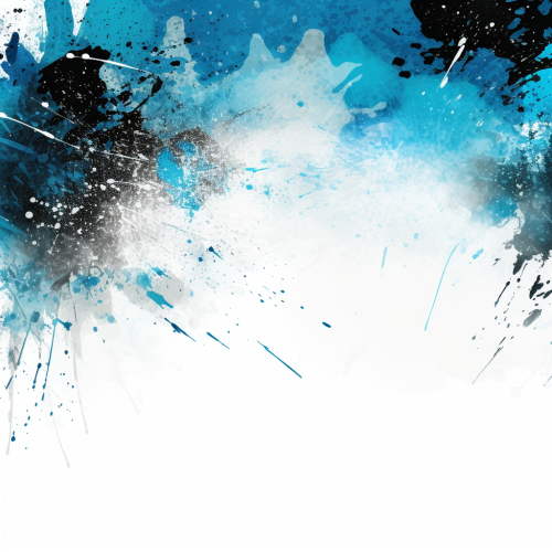 Abstract symmetrical grunge background with icy mist