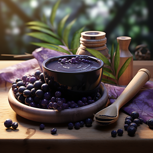 Acai Berry Compress Preparation Image