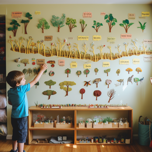 Kids learning how seeds grow