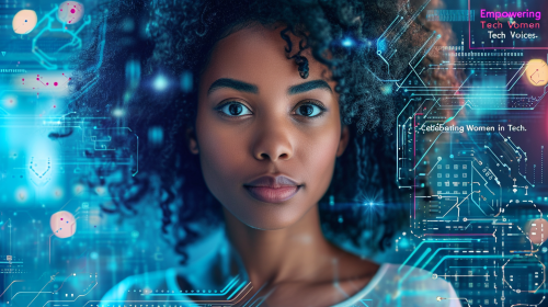 Afro-American woman in talk show poster