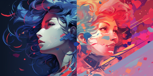 Powerful and Intense Digital Artwork