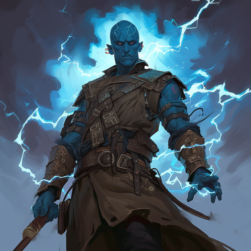 Air Genasi Dungeon Delving Character