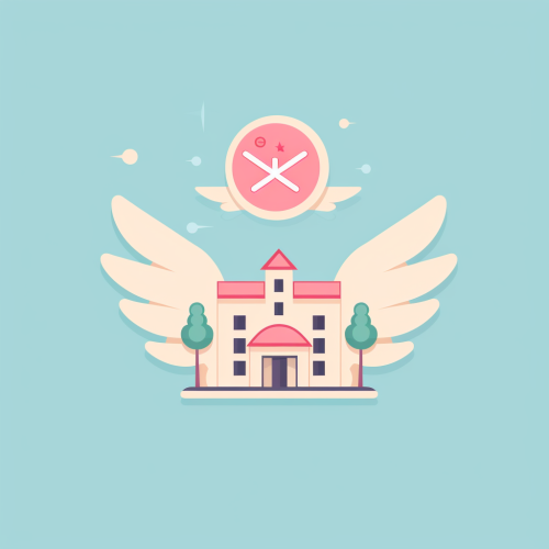 Minimalist Airforce Hospital Logo