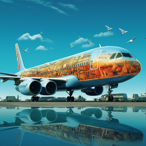 Airline Advertising Billboard - Catch a Flight