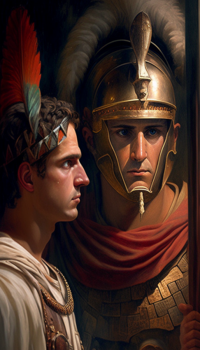 Alexander the Great impressed soldier with his presence