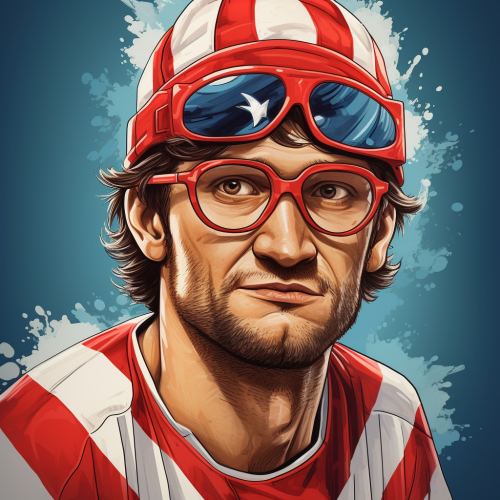Alexander Ovechkin as Waldo Cartoon Character Alexander Ovechkin as Waldo Cartoon Character