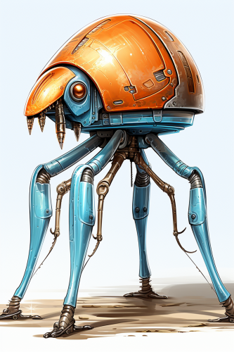 Alien showcasing junction boxes for purchase