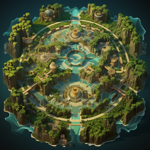 Cartoon board game of the Amazon Jungle