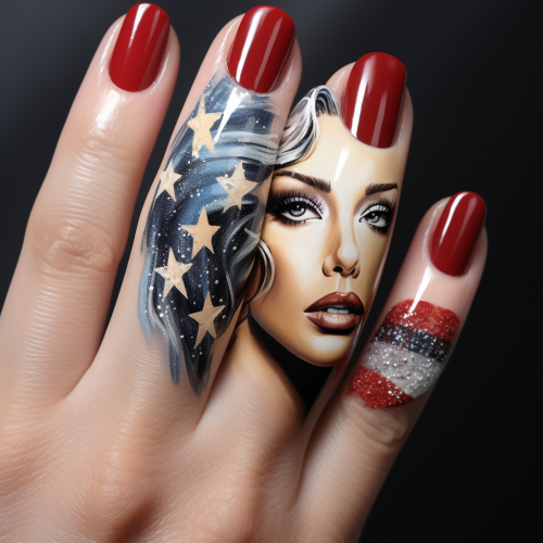 Stunning Manicure of American Stars