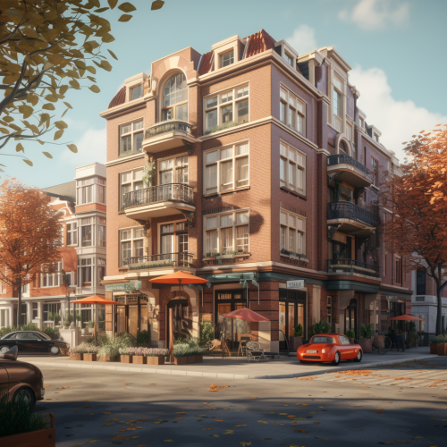 Amsterdamse School Apartment Building