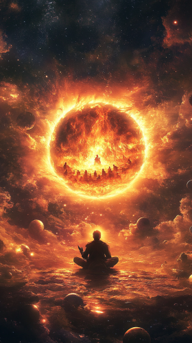 Wise sun telling cosmic history