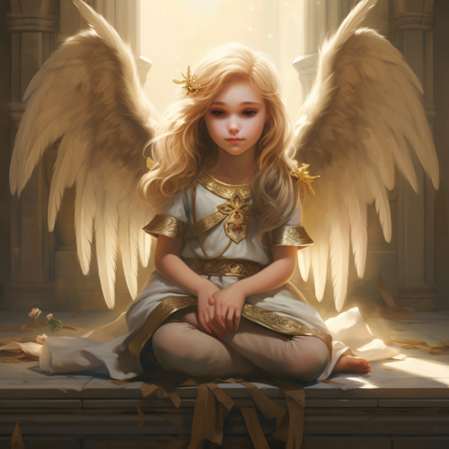 Adorable angel Zelda - cute image